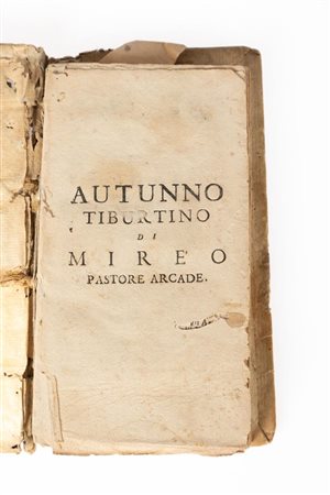 Autunno tiburtino di Miréo pastore arcade   Michele Giuseppe Morei