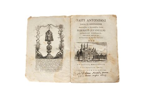Fasti Antoniani libris VI   Emanoel  De Azevedo