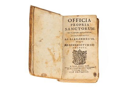 Oﬃcia Propria Sanctorum   