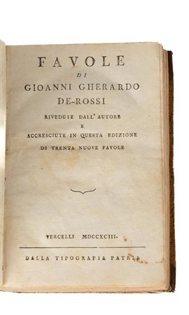 Favole   Giovanni Gherardo  Deʹ Rossi