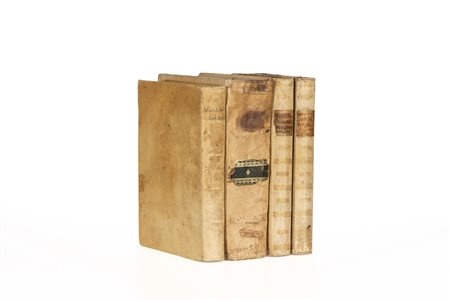 Lotto di cinque volumi formato 4°   