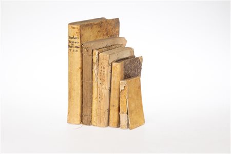 Lotto di sei volumi, comprende:   