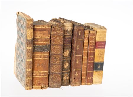 Lotto di sette volumi formato 12°/16, comprende:   