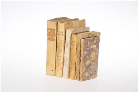 Lotto di sei volumi formato 8°/12°, comprende   