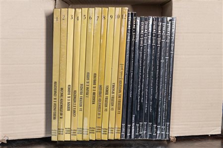 Box letteraria contenente lotto di 22 volumi   