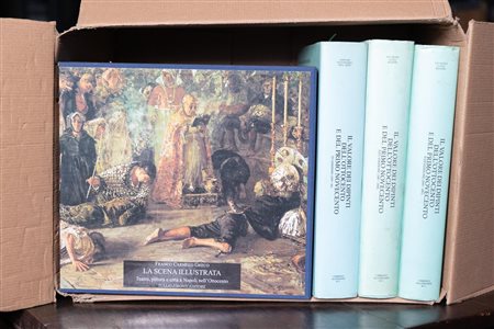 Box letteraria contenente lotto di 4 volumi   