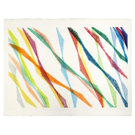 Piero Dorazio (Roma 1929-Perugia 2005)  - Elogio a Baudelaire, 1993