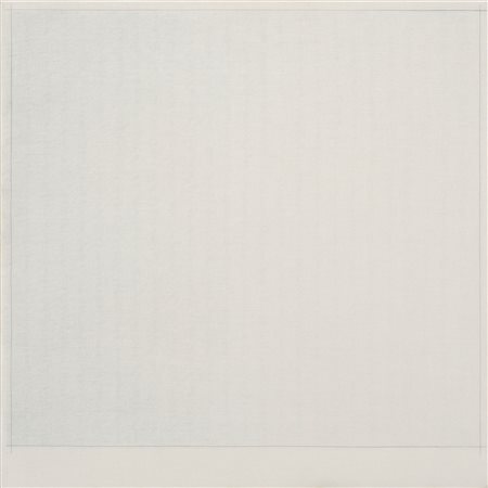 GIANFRANCO ZAPPETTINI
Grafite 2b su quattro tele sovrapposte 99/75, 1975