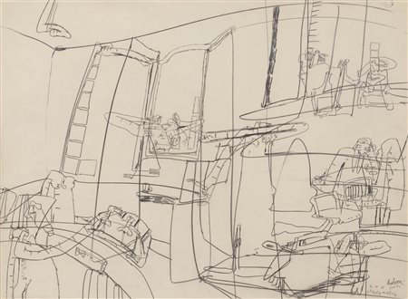 VALERIO ADAMI
At Poetry Meeting , 1961