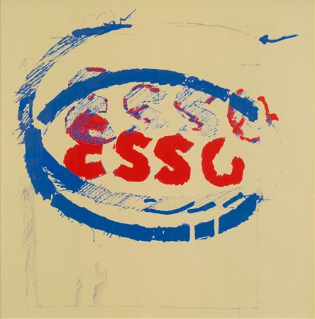 MARIO SCHIFANO
Senza titolo, 1971-72