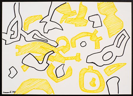 CARLA ACCARDI
Giallo nero, 1995