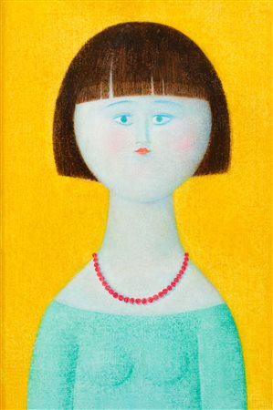 ANTONIO BUENO
Ragazza con collana, 1981