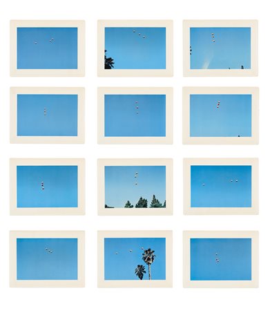 JOHN BALDESSARI
Throwing three balls in the air to get a straight line (best of thirty-six attemps), 1973
