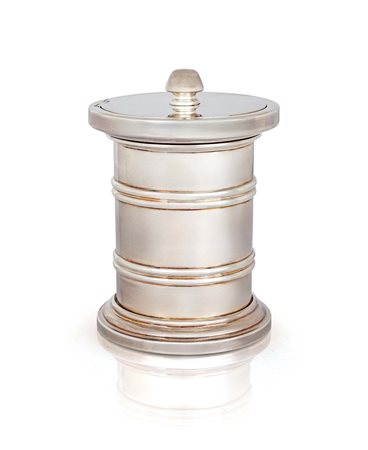 Grande macinapepe in argento 925/000, Giuseppe Silva Milano, per Bottega...