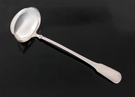 Mestolo in argento 925/000, Pampaloni, Firenze cm 29x10x8 - gr. 232