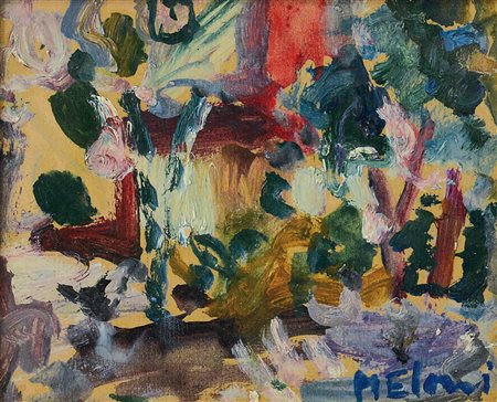 MELONI GINO Varese 29/04/1905 - Lissone (Va) 23/02/1989Senza titoloolio su...