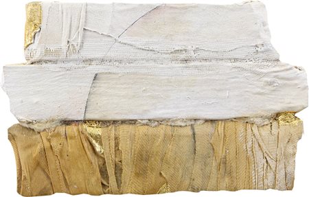 MARROCCO ARMANDO Galatina 08/02/1939La dimora del poeta, 1986garza, tessuto,...