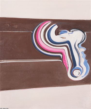 VAGLIERI TINO Trieste 08/09/1929 - Milano 09/03/2000Senza titolo, 1968olio su...