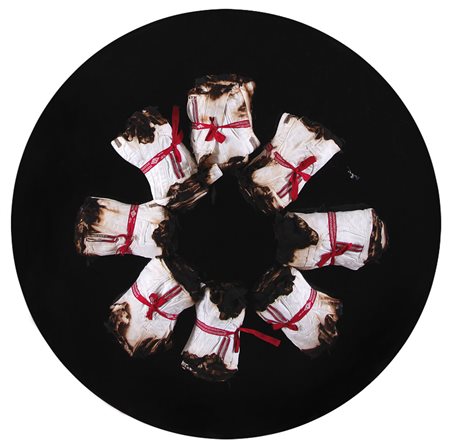 AUBERTIN BERNARD Fontenay aux Roses 1934Unlimited, 2011jeans bruciati entro...