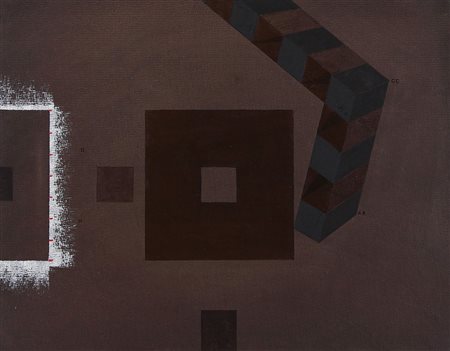 RODRIGUEZ LARRAIN EMILIO Lima (Peru') 1928Arcobaleno, 1972acrilici su carta...