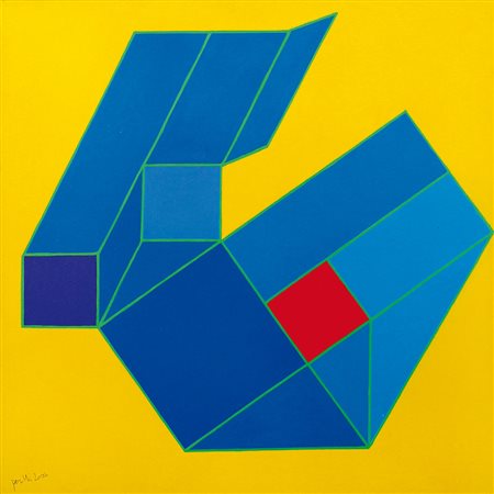 PERILLI ACHILLE Roma 28/01/1927L'abisso glaciale, 2006tecnica mista su tela...