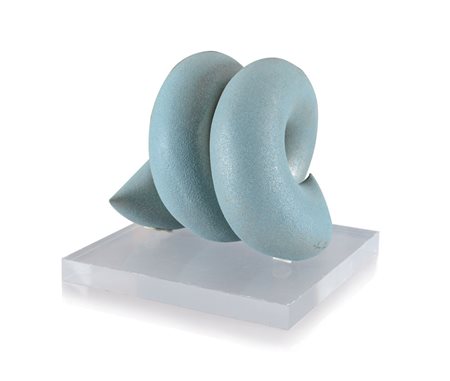 MAZZUCCHELLI FRANCO Milano 1939Elica, 1987scultura in vetro resina cm....