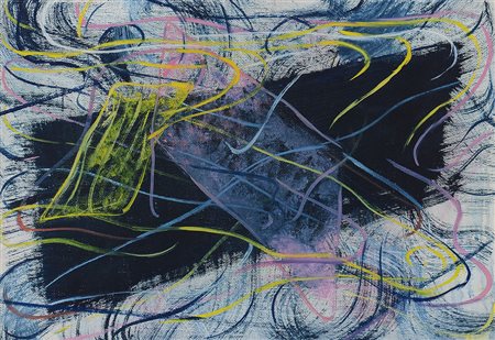 OLIVIERI CLAUDIO Roma 28/11/1934Senza titolo 9, 1968olio su tela applicata su...