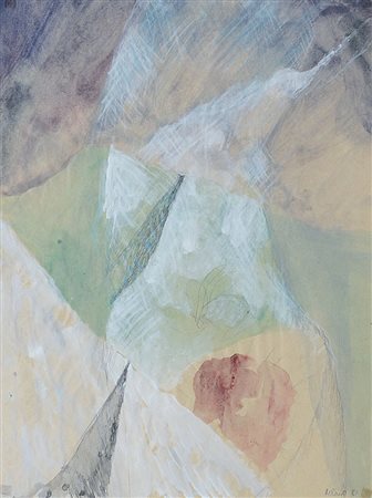 RACITI MARIO Milano 19/04/1934Senza titolo, 1981tecnica mista su carta cm....