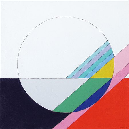 CARMI EUGENIO Genova 17/02/1920I dubbi di un cerchio, 2006acrilico su tela...