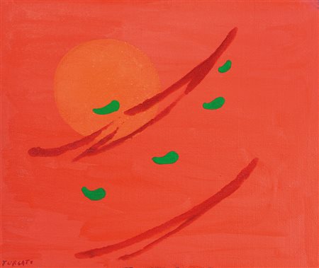 TURCATO GIULIO Mantova 16/03/1912 - Roma 22/01/1995Composizione, 1967-68olio...