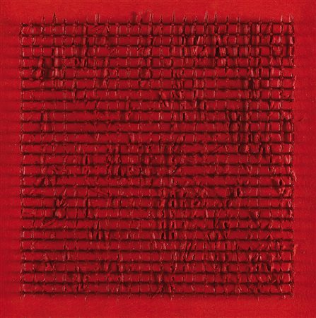 AUBERTIN BERNARD Fontenay aux Roses 1934Tableau clous, 1970acrilico e chiodi...