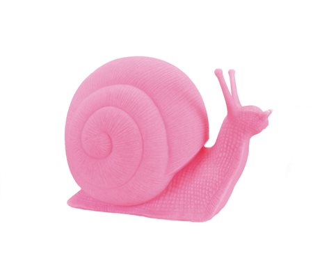 CRACKING ART Chiocciolamultiplo in plastica rosa cm. 55x30x40, esemplare...