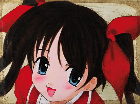 KEMPEN YANN 1963Soledad, 2012olio e acrilico su tela cm. 60x80x5, firma,...