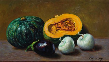 GONZAGA GIOVANFRANCESCO Milano 12/06/1921 - Milano 02/10/2007Natura morta in...