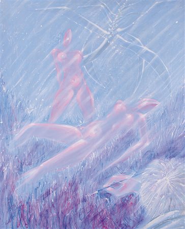 PEVERELLI CESARE Milano 30/05/1922 - Parigi 10/03/2000Il pittore e le sue...