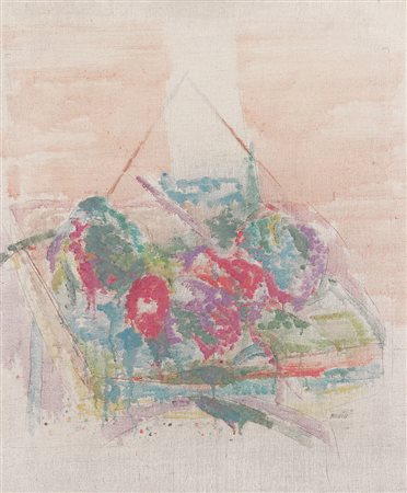 FORGIOLI ATTILIO Salo' (Bs) 17/03/1933Frutti, 2002olio su tela cm. 95x80,...