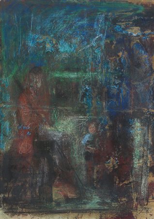 SAVINIO RUGGERO Torino 22/12/1934La conversazione di Burano o la tempestaolio...