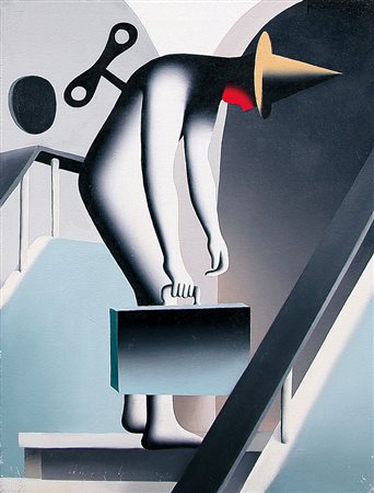 KOSTABI MARK Los Angeles 27/11/1960Wind me up kick me down, 2005olio su tela...