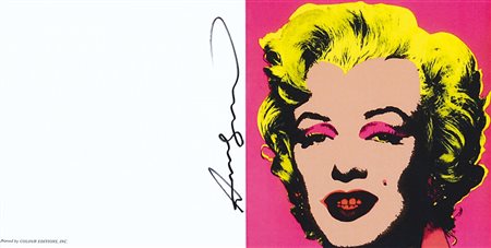 WARHOL ANDY Pittsburg (Usa) 1928 - New York 1987Marilynmultiplo serigrafico...