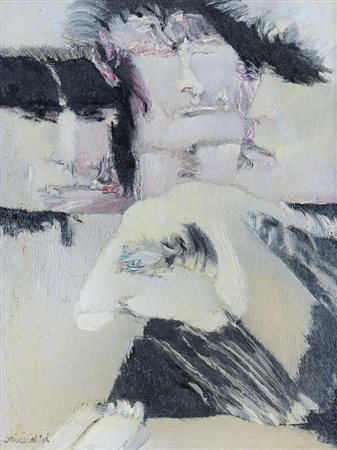 BRINDISI REMO Roma 25/04/1918 - Milano 25/07/1996Oppositore, 1958olio su tela...