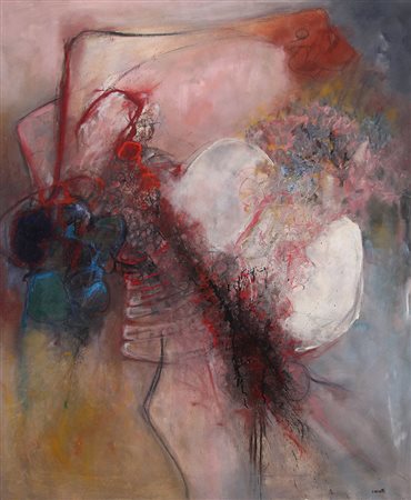 CERETTI MINO Milano 17/02/1930Studio di un fenomeno, 1959olio su tela cm....