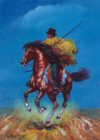 GONZAGA GIOVANFRANCESCO Milano 12/06/1921 - Milano 02/10/2007Buttero,...