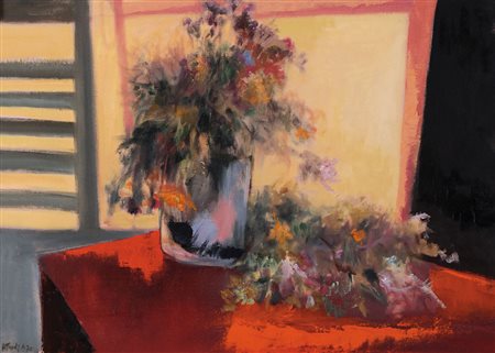 ATTARDI UGO Sori (Ge) 12/03/1923 - Roma 21/07/2006Natura morta, 1970olio su...