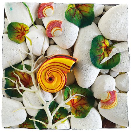 GILARDI PIERO Torino 03/08/1942Polymita sulla spiaggia, 2007poliuretano...