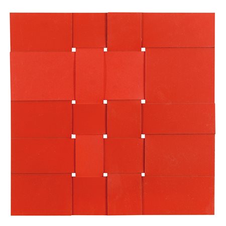 MARROCCO ARMANDO Galatina 08/02/1939Intreccio, 1967smalto acrilico rosso su...