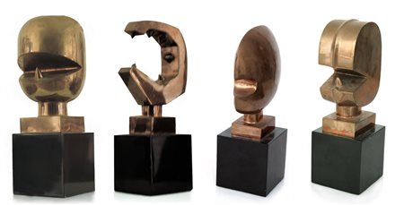 CARMASSI ARTURO Lucca 02/07/1925Bronzetti per gli Argonauti, 19764 sculture...