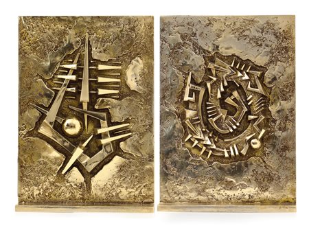 POMODORO ARNALDO Morciano di Romagna 1926Rilievo doppio, 2012scultura in...