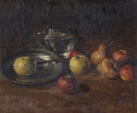 FUNI ACHILLE Ferrara 26/02/1890 - Appiano Gentile (Co) 1972Natura mortaolio...