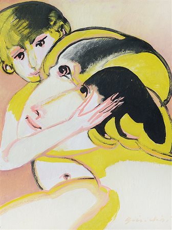 BRINDISI REMO Roma 25/04/1918 - Milano 25/07/1996Senza titolo, 1979olio su...