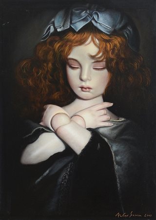 SCIACCA ANTONIO Catania 13/05/1957Bambola metafisica, 2003olio su tela cm....